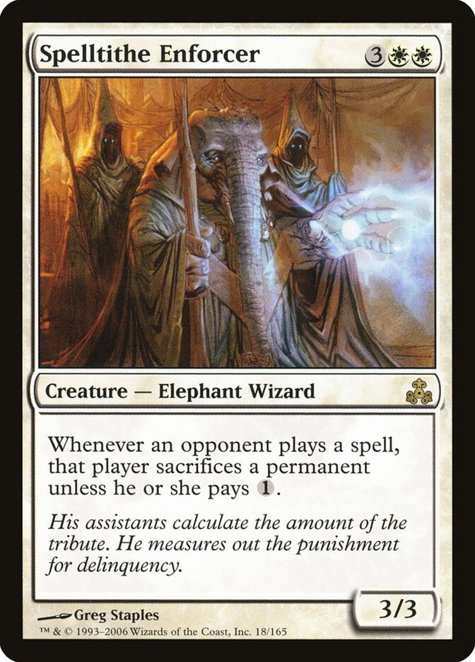 Impositor do Dízimo de Magia / Spelltithe Enforcer - Magic: The Gathering - MoxLand