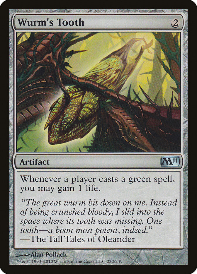Dente de Vorme / Wurm's Tooth - Magic: The Gathering - MoxLand