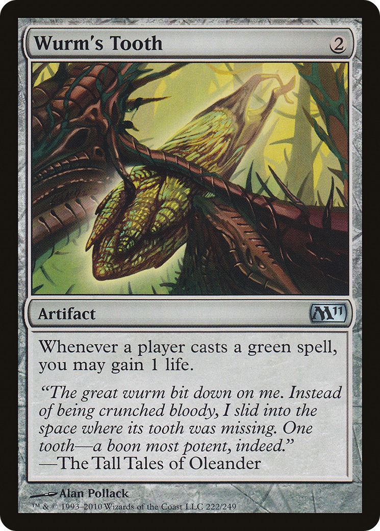 Dente de Vorme / Wurm's Tooth - Magic: The Gathering - MoxLand