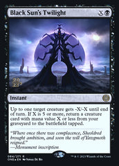 Crepúsculo do Sol Negro / Black Sun's Twilight - Magic: The Gathering - MoxLand