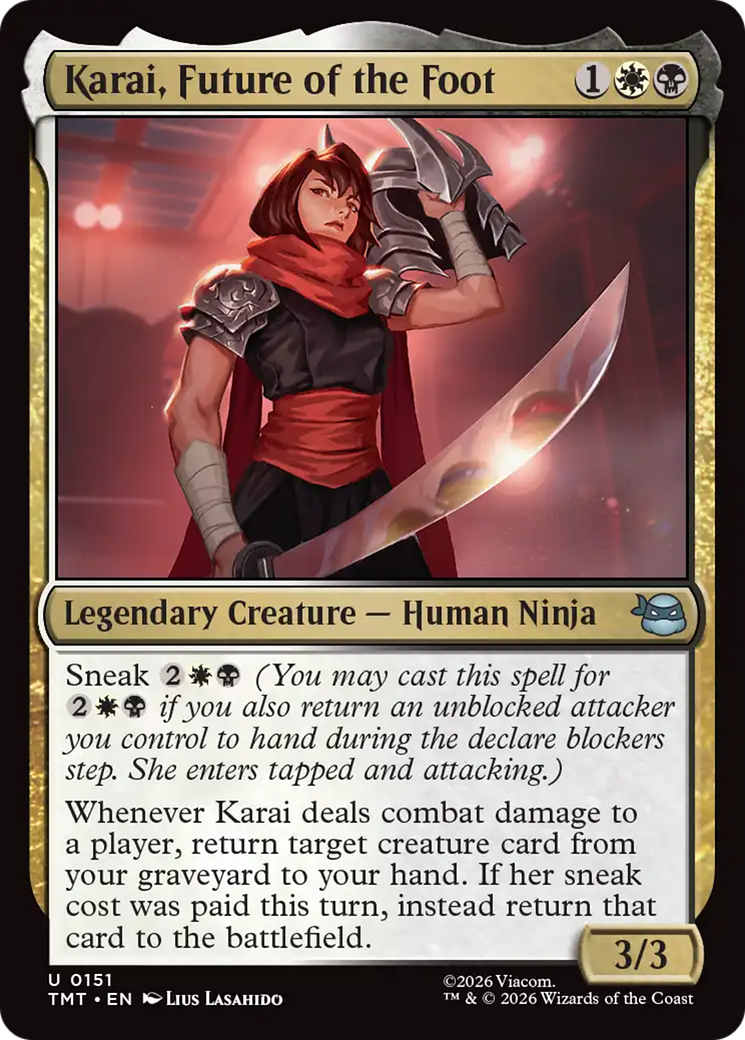 Karai, Future of the Foot - Magic: The Gathering - MoxLand