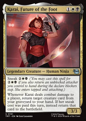 Karai, Future of the Foot - Magic: The Gathering - MoxLand
