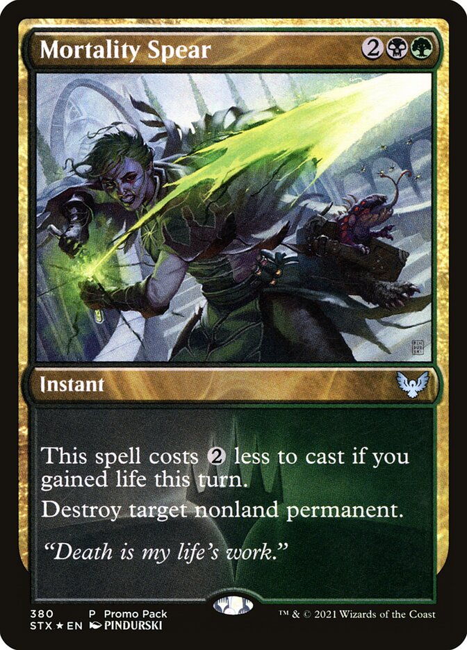 Lança da Mortalidade / Mortality Spear - Magic: The Gathering - MoxLand