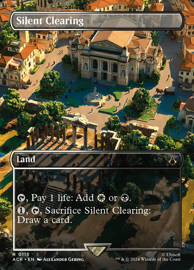 Clareira Silenciosa / Silent Clearing - Magic: The Gathering - MoxLand