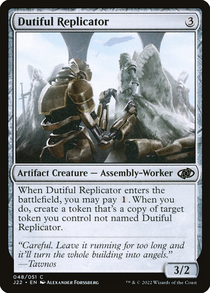 Dutiful Replicator - Magic: The Gathering - MoxLand