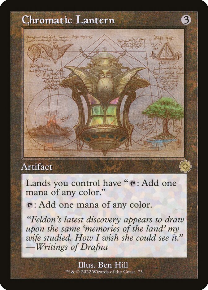 Lanterna Cromática / Chromatic Lantern - Magic: The Gathering - MoxLand