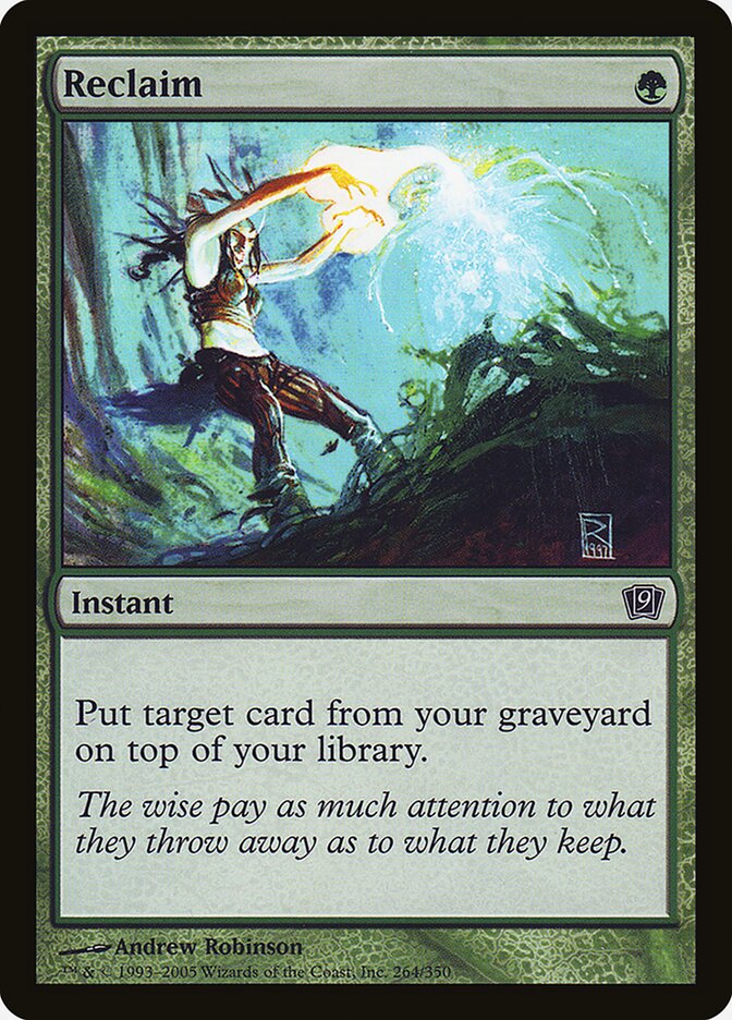 Restituir / Reclaim - Magic: The Gathering - MoxLand
