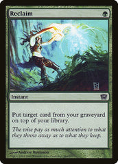 Restituir / Reclaim - Magic: The Gathering - MoxLand