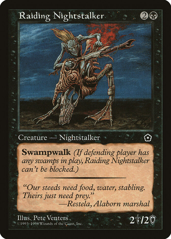 Raiding Nightstalker - Magic: The Gathering - MoxLand