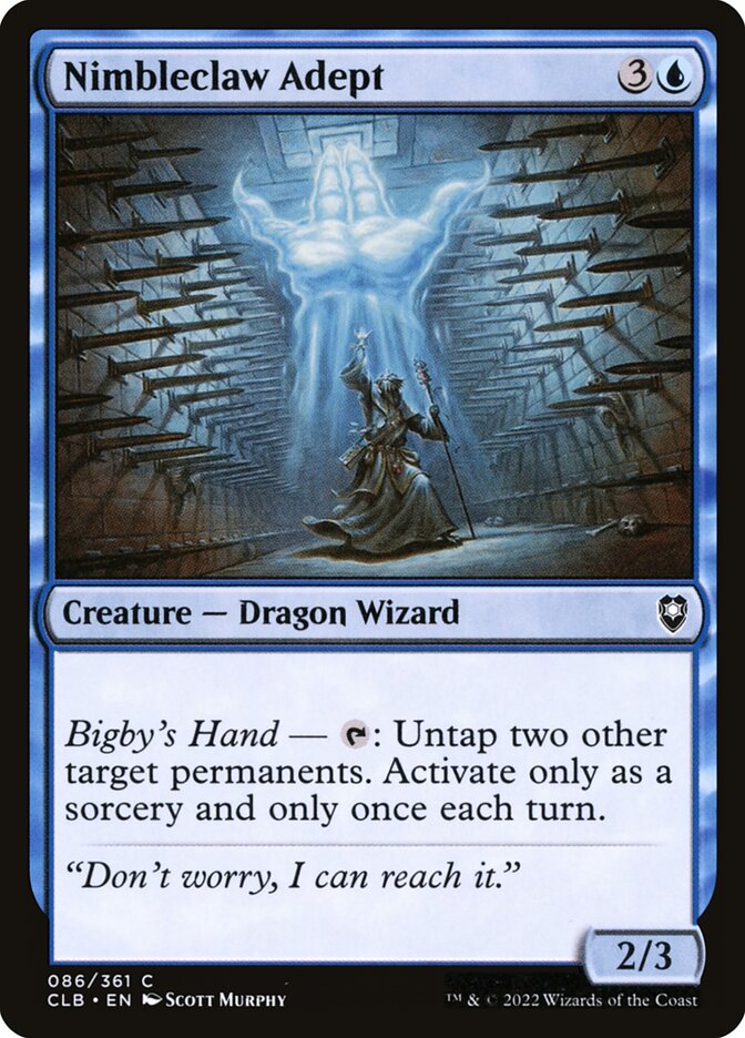 Adepto Garraveloz / Nimbleclaw Adept - Magic: The Gathering - MoxLand
