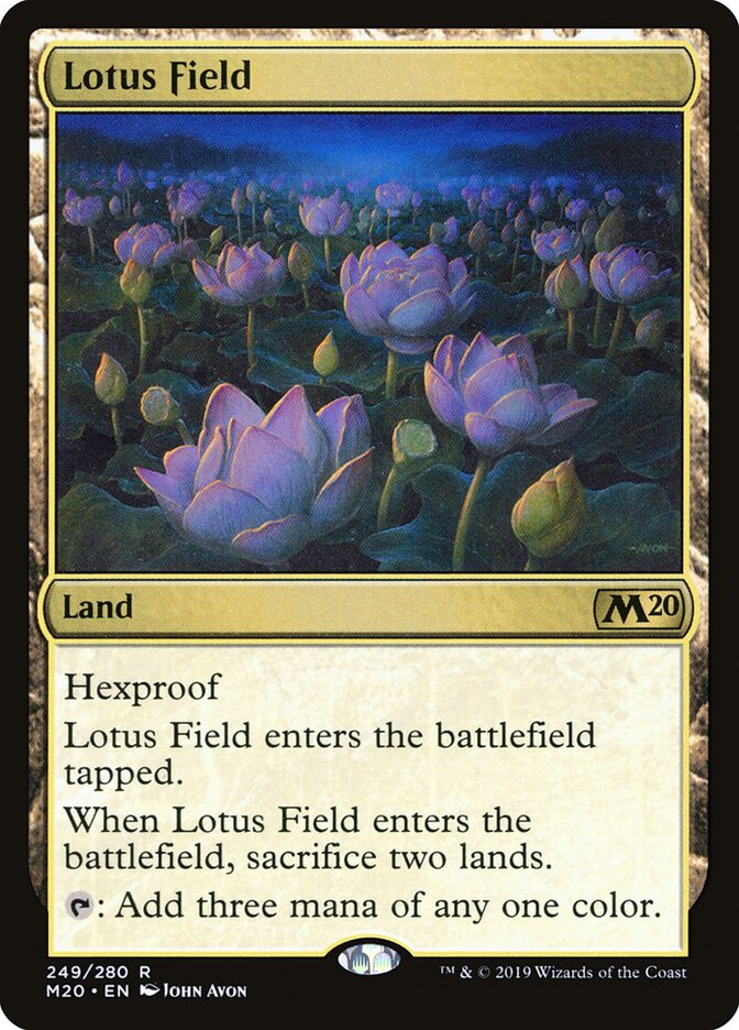 Campo de Lótus / Lotus Field - Magic: The Gathering - MoxLand