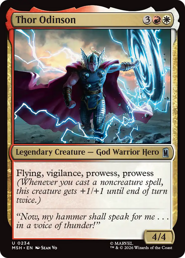 Thor Odinson - Magic: The Gathering - MoxLand