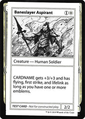 Baneslayer Aspirant - Magic: The Gathering - MoxLand