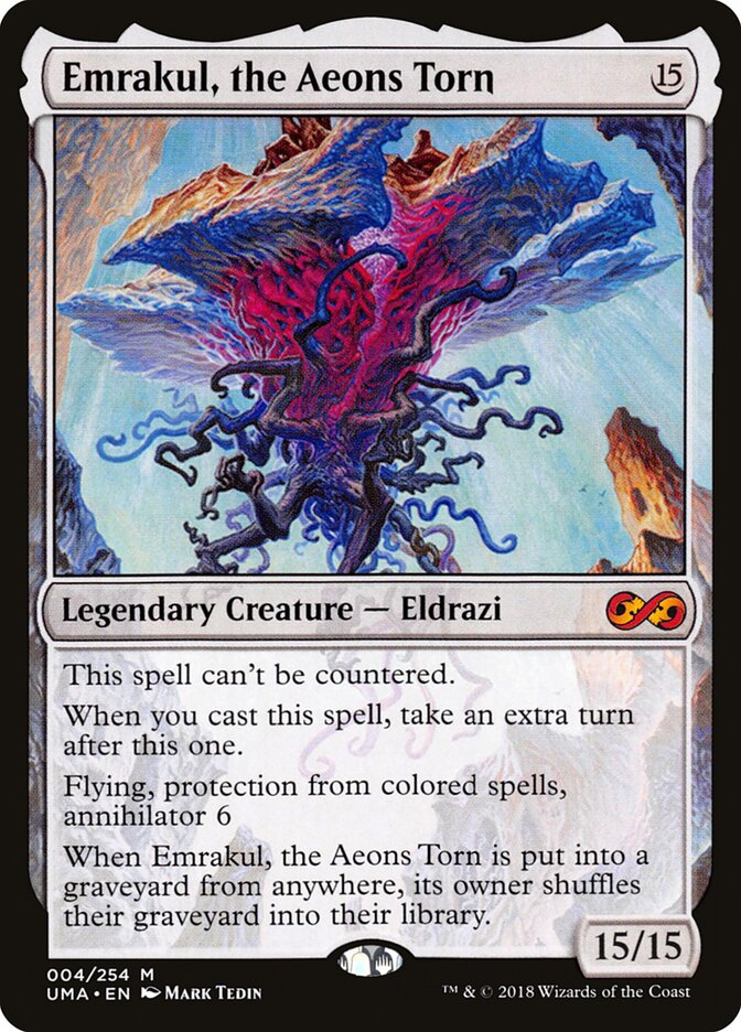 Emrakul, o Fragmento dos Éons / Emrakul, the Aeons Torn - Magic: The Gathering - MoxLand