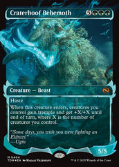 Behemoth Craterópode / Craterhoof Behemoth - Magic: The Gathering - MoxLand