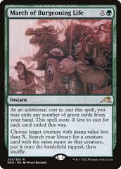 Marcha da Vida Florescente / March of Burgeoning Life - Magic: The Gathering - MoxLand