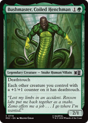 Bushmaster, Coiled Henchman - Magic: The Gathering - MoxLand
