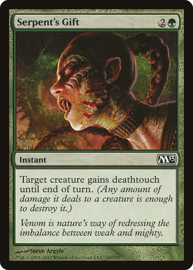 Dádiva da Serpente / Serpent's Gift - Magic: The Gathering - MoxLand
