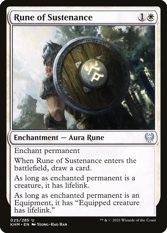 Runa de Sustento / Rune of Sustenance - Magic: The Gathering - MoxLand