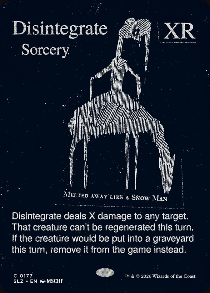 Desintegrar / Disintegrate - Magic: The Gathering - MoxLand