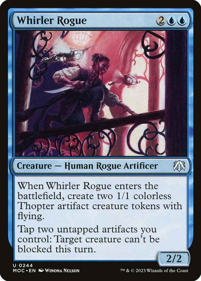Ladra dos Turbilinos / Whirler Rogue - Magic: The Gathering - MoxLand