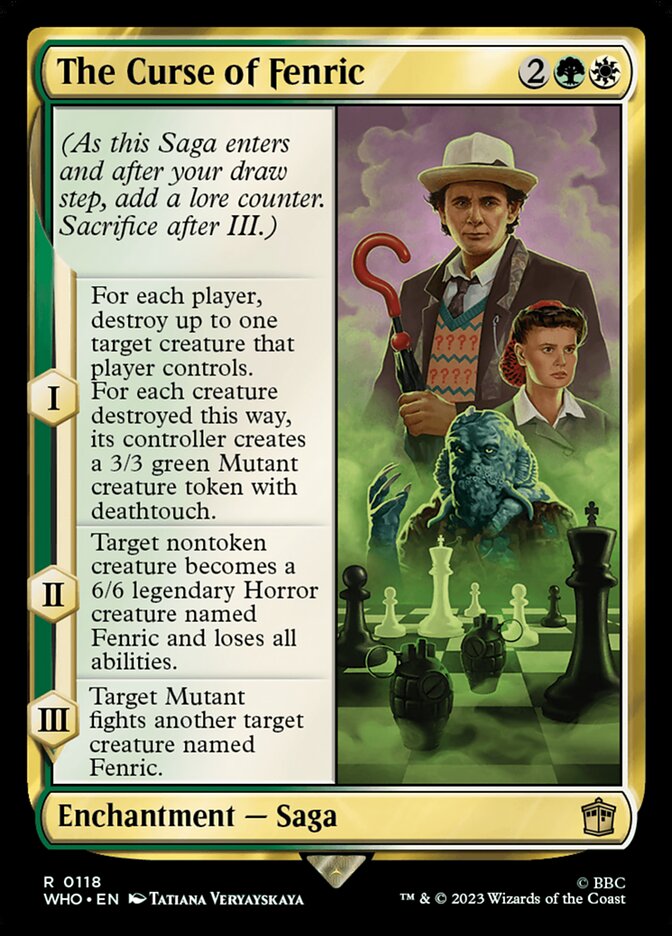 The Curse of Fenric - Magic: The Gathering - MoxLand