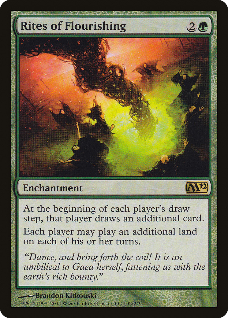Ritos de Desabrochar / Rites of Flourishing - Magic: The Gathering - MoxLand