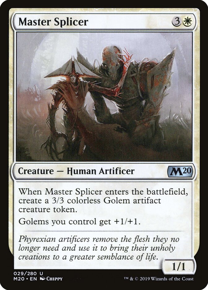 Mestre Implantador / Master Splicer - Magic: The Gathering - MoxLand