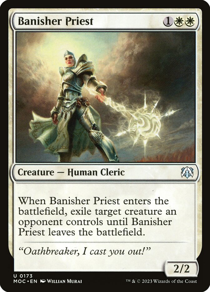Sacerdote Banidor / Banisher Priest - Magic: The Gathering - MoxLand