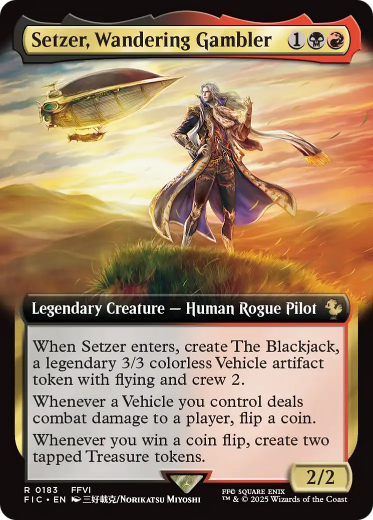 Setzer, Wandering Gambler - Magic: The Gathering - MoxLand