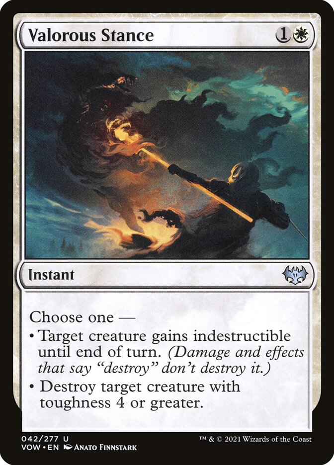Postura Valente / Valorous Stance - Magic: The Gathering - MoxLand