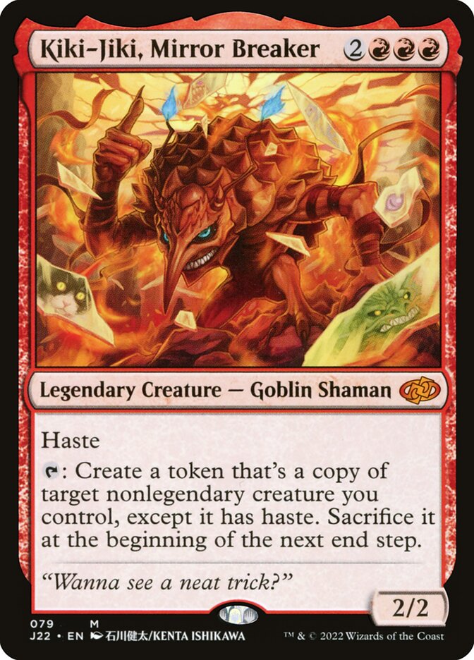 Kiki-Jiki, o Estilhaçador de Espelhos / Kiki-Jiki, Mirror Breaker - Magic: The Gathering - MoxLand
