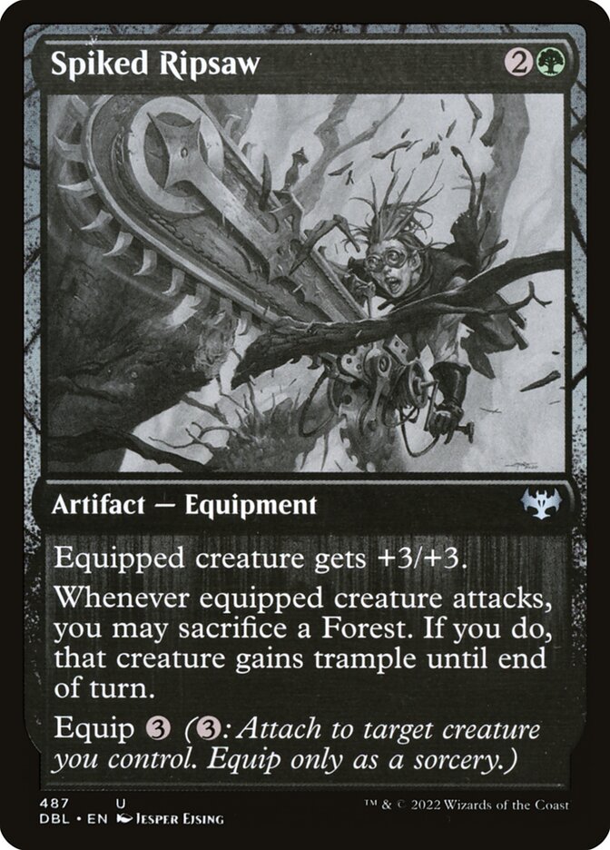 Serra Espinhosa / Spiked Ripsaw - Magic: The Gathering - MoxLand