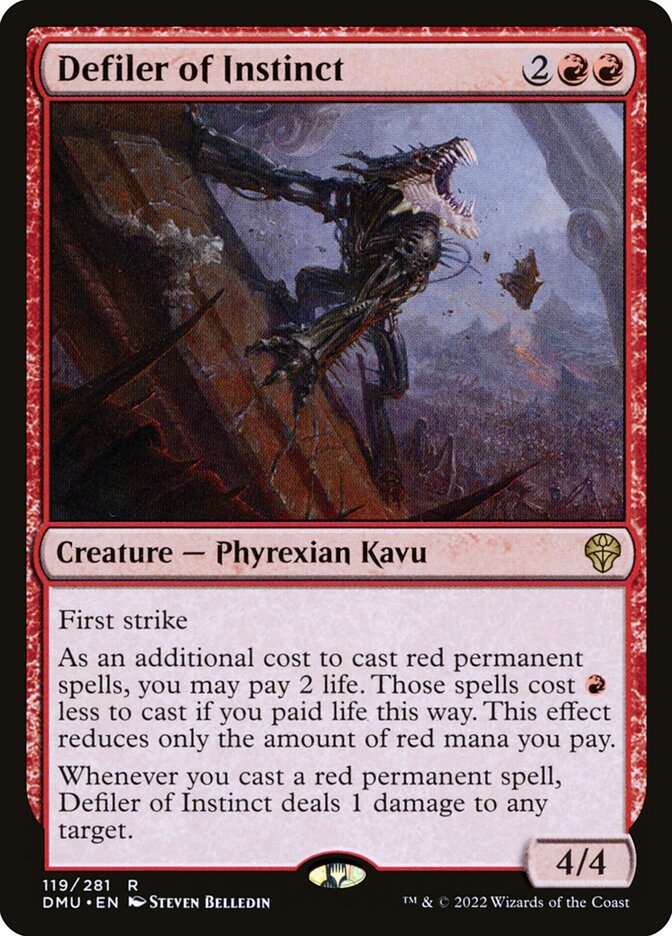 Profanador do Instinto / Defiler of Instinct - Magic: The Gathering - MoxLand
