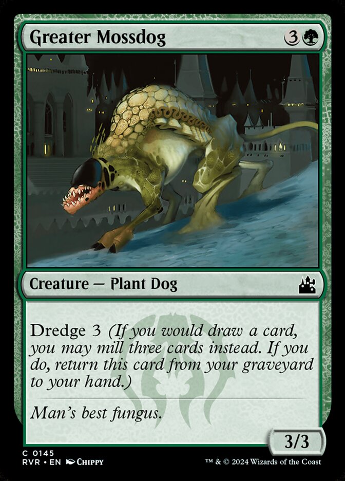 Cão de Limo-mor / Greater Mossdog - Magic: The Gathering - MoxLand
