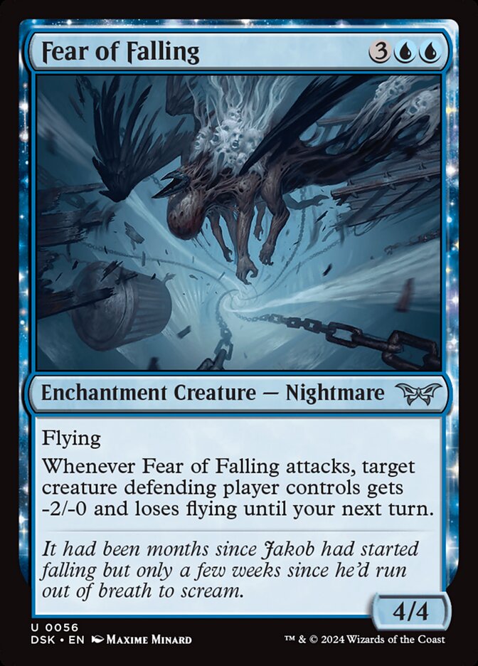 Medo de Cair / Fear of Falling - Magic: The Gathering - MoxLand