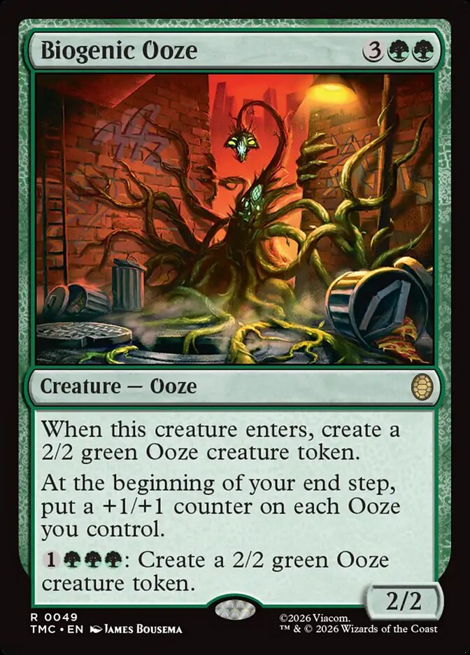 Lodo Biogenico / Biogenic Ooze - Magic: The Gathering - MoxLand