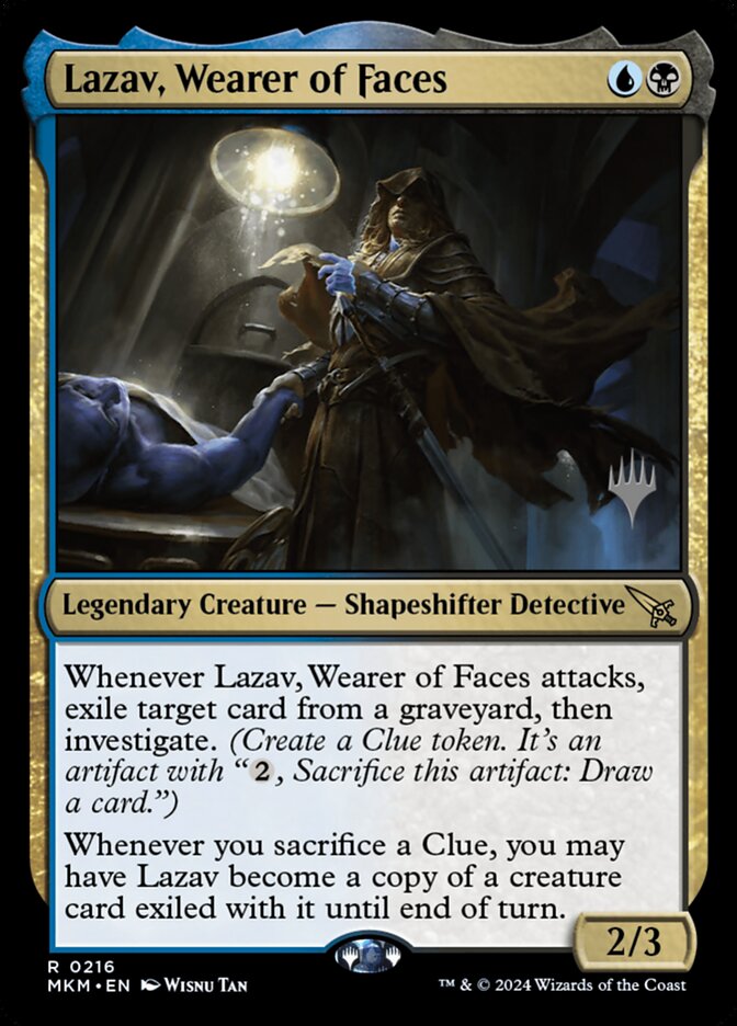 Lazav, Usuário dos Rostos / Lazav, Wearer of Faces - Magic: The Gathering - MoxLand