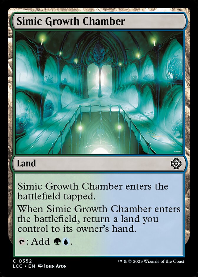 Câmara de Crescimento Simic / Simic Growth Chamber - Magic: The Gathering - MoxLand