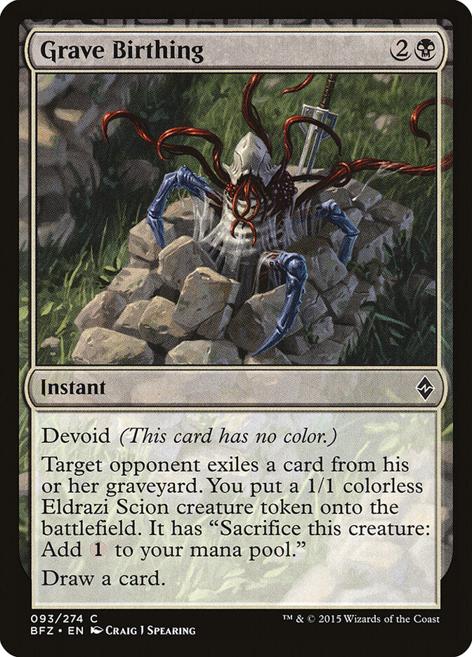 Nascimento Tumular / Grave Birthing - Magic: The Gathering - MoxLand