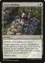 Nascimento Tumular / Grave Birthing - Magic: The Gathering - MoxLand