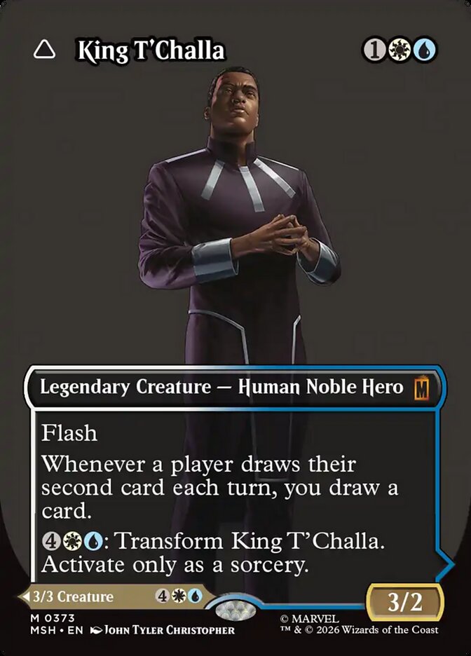 King T'Challa - Magic: The Gathering - MoxLand