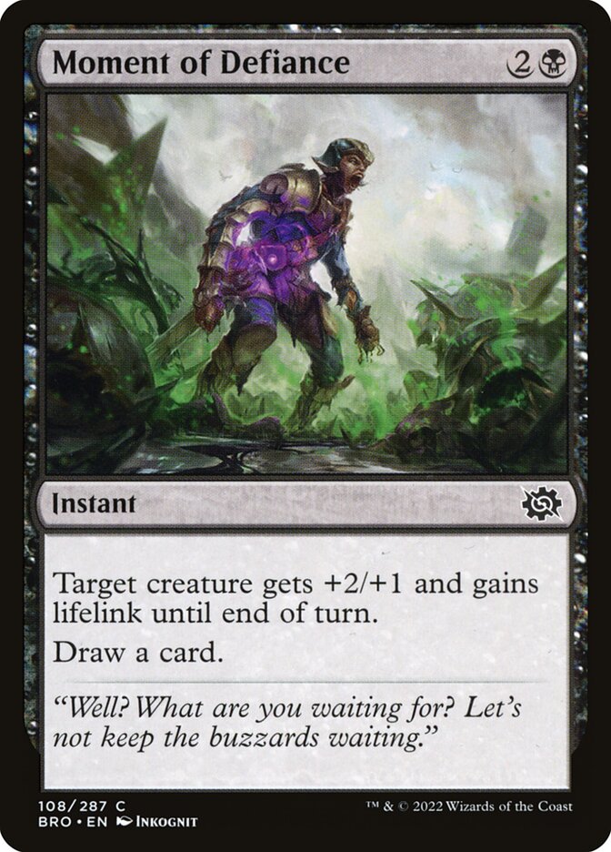 Momento de Desafio / Moment of Defiance - Magic: The Gathering - MoxLand