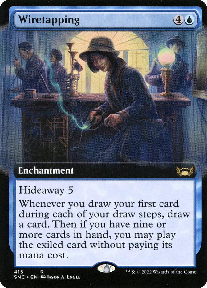 Grampo / Wiretapping - Magic: The Gathering - MoxLand