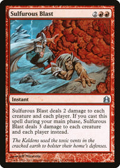 Explosão Sulfurosa / Sulfurous Blast - Magic: The Gathering - MoxLand