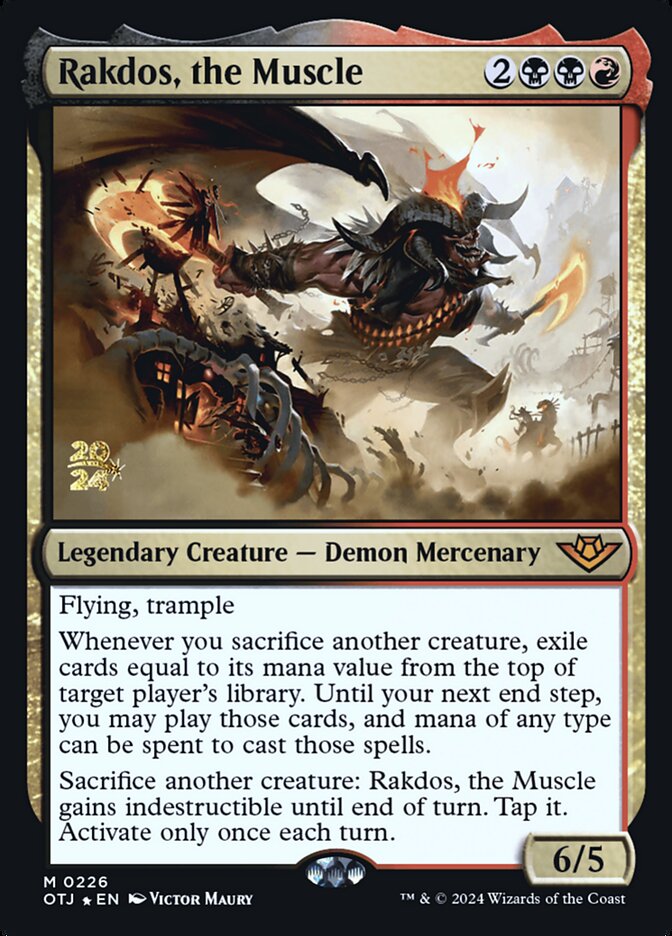 Rakdos, a Força Bruta / Rakdos, the Muscle - Magic: The Gathering - MoxLand