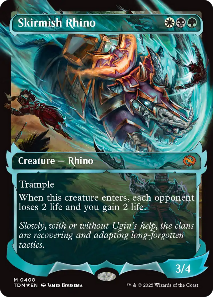 Rinoceronte Escaramuçador / Skirmish Rhino - Magic: The Gathering - MoxLand