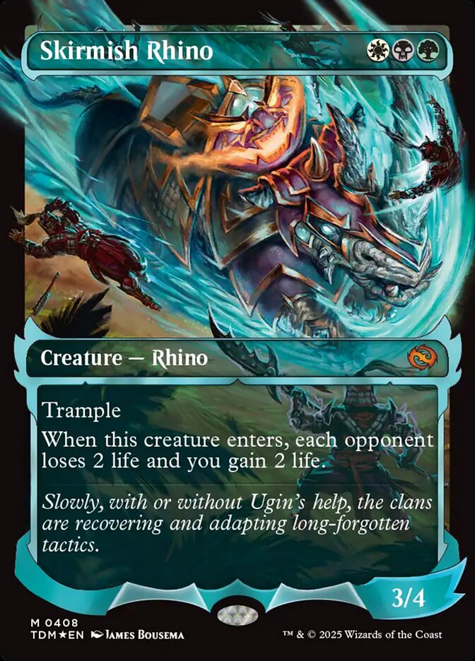 Rinoceronte Escaramuçador / Skirmish Rhino - Magic: The Gathering - MoxLand