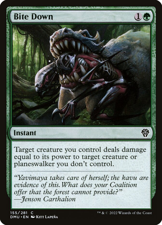 Abocanhar / Bite Down - Magic: The Gathering - MoxLand