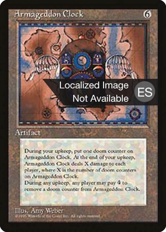 Relógio do Armagedon / Armageddon Clock - Magic: The Gathering - MoxLand